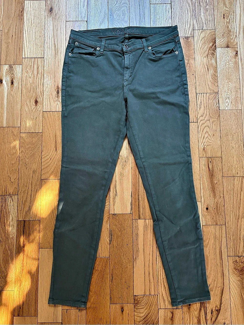 Yoga Jeans Skinny Jeans in Green